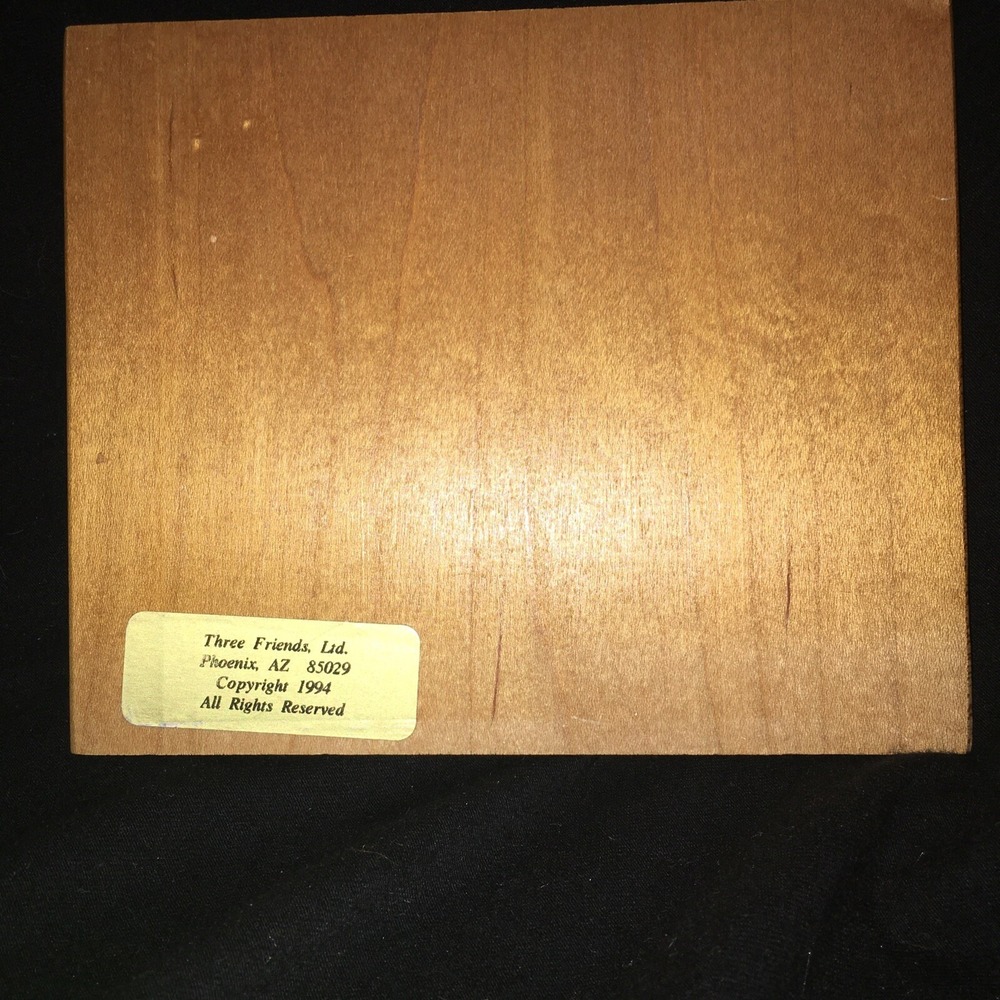 Vintage Plaque Sign motivational friends Quote. Wooden Carved Book Shabby Chic - Picture 7 of 7